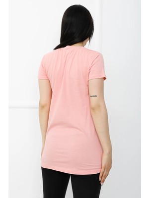 Yasaba Accessories Bunny Baskılı Tshirt Pembe - 310.623.