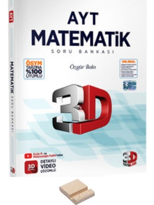 3D Yayınları AYT Matematik Soru Bankası - Telefon Tutucu