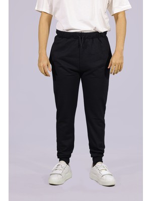 Hgm Collection Erkek Regular Fit Basic Eşofman Altı Siyah