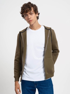 Loft Erkek Sweatshirt Haki LF2034270