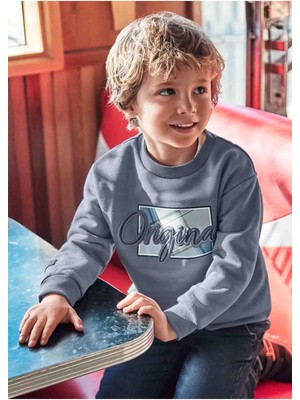 Mayoral Kışlık Erkek Çocuk Sweat - Gri