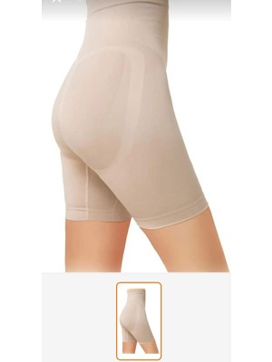 S&D ÇARŞi Kadın 1 Beden Bel, Basen, Kalça Inceltici Toparlayıcı, Şekillendirici Push Up Şort Korse