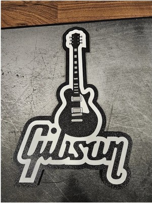 Gencax Gibson Elektro Gitar Led Masa Lambası