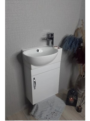 28*45 Mini Lavabo ve Banyo Dolabı