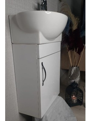 28*45 Mini Lavabo ve Banyo Dolabı