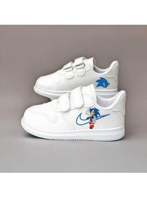 Lias Shoes Air Mavili Baskılı Çocuk Spor Ayakkabı