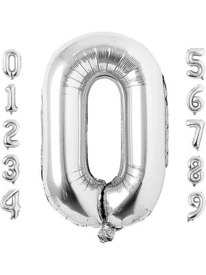 Balon Diyarı Rakam Folyo Balon 34 Inç 76-82 Cm