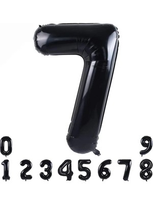 Balon Diyarı Rakam Folyo Balon 34 Inç 76-82 Cm