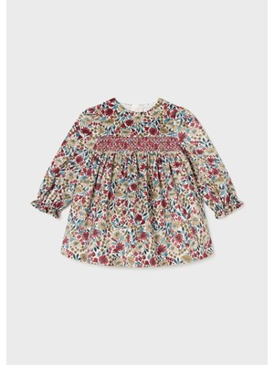 Mayoral Baskılı Uzun Kollu Kız Çocuk ELBISE_MNVS2913