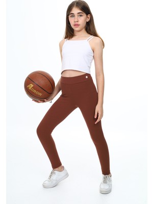 Toontoy Kız Çocuk Baskılı Tayt