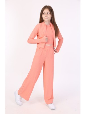 Toontoy Kız Çocuk 3lü Eşofman Takım