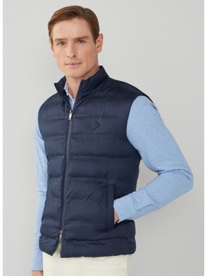 Hackett Lacivert Erkek Şişme Yelek HM402895