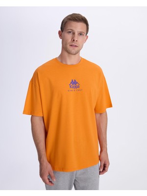 Kappa Chibaf Tee Erkek Koyu Turuncu Tişört
