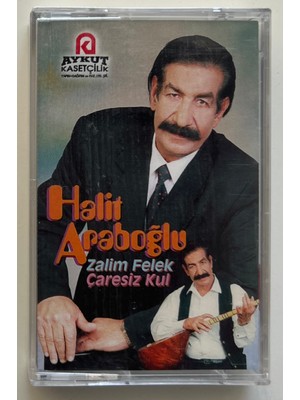 Aykut Halit Araboğlu Zalim Felek Çaresiz Kul Kaset (Orjnal Dönem Baskı Kaset)