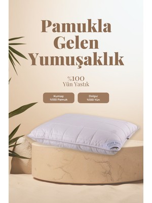 Sleep Garden %100 Doğal Yün Yastık 50*70