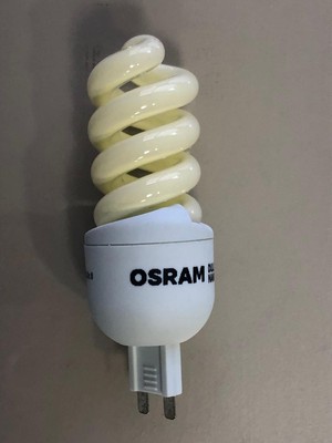 Osram 5 Adet Osram Dulux Superstar Nano Twist G9  7W=38W  400 Lümen  Spiral Lamba- Sarı Işık 2500 Kelvin