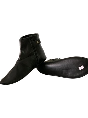 Daytex Shoes Daytex Keçi Derisi Lastikli Içi Astarlı Çorap Mest