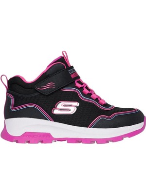 Skechers 303451L Bkmt Storm Blazer-Streamline Coast Unisex Çocuk Bot Suni Deri Hafif ve Esnek