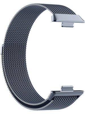 ZORE Huawei Watch Fit 3 Krd-01 Metal Kordon-Gri