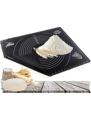 Buffer® Silikon Çok Amaçlı Geniş Hamur Matı Hamur Açma Matı 40*50 cm