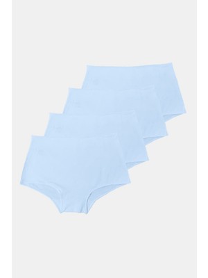 Malabadi 1053 4'lü Paket Kadın Modal Geniş Kenarlı Iz Yapmayan Slip & Külot