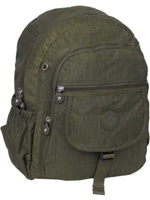 Relaxion Back To School Su Geçirmez Krinkıl Kumaş Mini Sırt Çantası 1640 Siyah