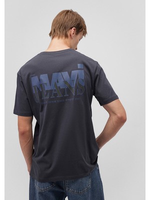 Mavi Erkek T-shirt