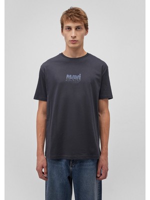 Mavi Erkek T-shirt