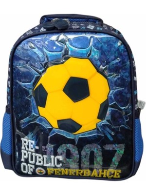 Frocx Lisanslı Fenerbahçe Lisanslı Anaokulu Sırt Çantası Lacivert KOD:3622 Lisanslı Lacivert Tekstil Lisa