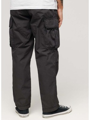 Superdry Superdry Lastikli Paça Siyah Erkek Kargo Pantolon M7011131A02A_Para Cargo Slım Pant