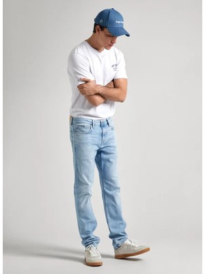 Pepe Jeans Pepe Jeans Normal Bel Slim Fit Erkek Denim Pantolon Pm207388Pf3-000 Slım Jeans
