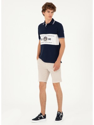 U.s. Polo Assn. Normal Bel Regular Fit Taş Erkek Bermuda Şort SLOPPY24Y