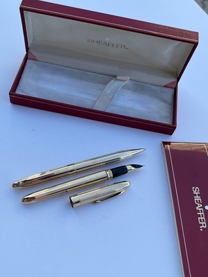 Sheaffer Crest Sarı Set