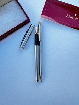 Sheaffer Fashıon Krom Set Sarı Klips