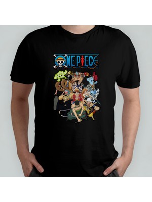 Pixxa One Piece  Pamuklu Bisiklet Yaka T-Shirt Model - 2