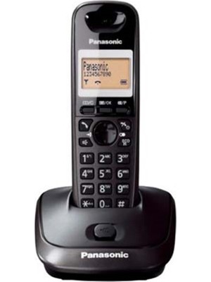 Panasonic KX-TG2511 Telsiz Dect Telefon 50 Rehber Handsfree Siyah