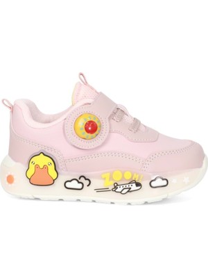 Kidessa Kidessa 2073 Anatomik Tabanlı Ultra Hafif  Çocuk Günlük Ayakkabı - Nkt02073-Pudra-30