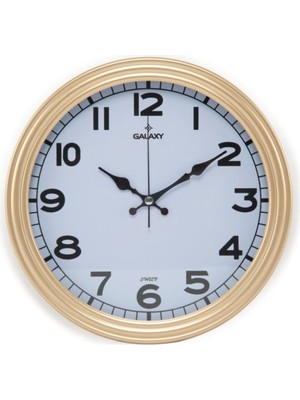 Galaxy 30 x 30 Bebo Store 200-A Dekoratif Duvar Saati Klasik Beyaz