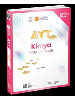 ÜçDörtBeş Yayınları Ayt Kimya Soru Bankası Yeni