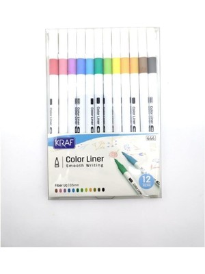 Omnixer Color Lıner Kalem 0.5 mm 12 Li