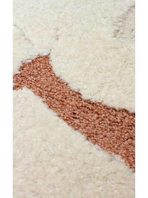 Carpetdocia Kids Pastel Renkli Hav Ve Toz Vermeyen Çocuk Halısı 01 Cream Multy