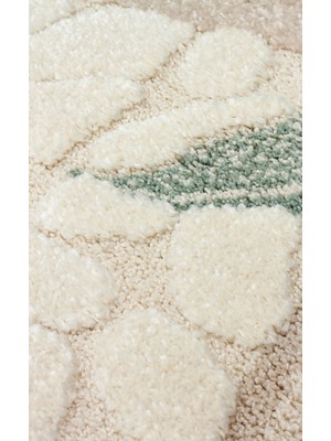 Carpetdocia Kids Pastel Renkli Hav Ve Toz Vermeyen Çocuk Halısı 08 Cream Multy