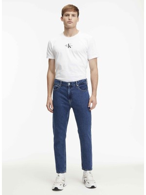 Calvin Klein Jeans Normal Bel Regular Fit Erkek Denim Pantolon J30J3236921BJ Dad Jean