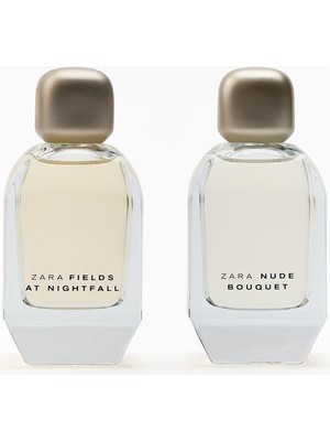 Zara Nude Buket Ucu 100 ml + Tarlaları Nıghtfall Edp 100 ml Kadın Parfüm Seti (New)