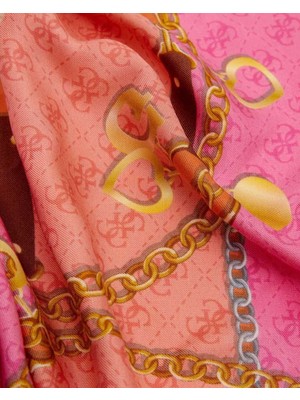 Guess Foulard Textile Logolu Eşarp