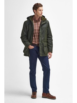 Barbour Bleaberry Yağlı Ceket OL52 Fern