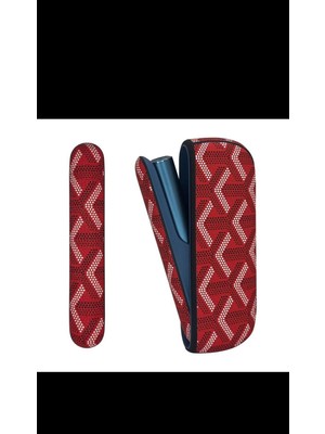 Zigver Illüma Kapaklı Kılıf Desenli Red