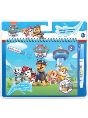 Paw Petrol Chase Nickelodeon Özel Sulu Kalem ile Sihirli Boyama Kitabı