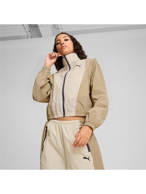 Puma Dare To Kadın Bej Ceket (626641-87) Uzun Kol L Midi Kesim Kalıbı ile Şık Tasarım