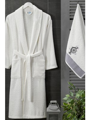 Moke E-Ticaret Havlulu Bornoz 2'Li Set